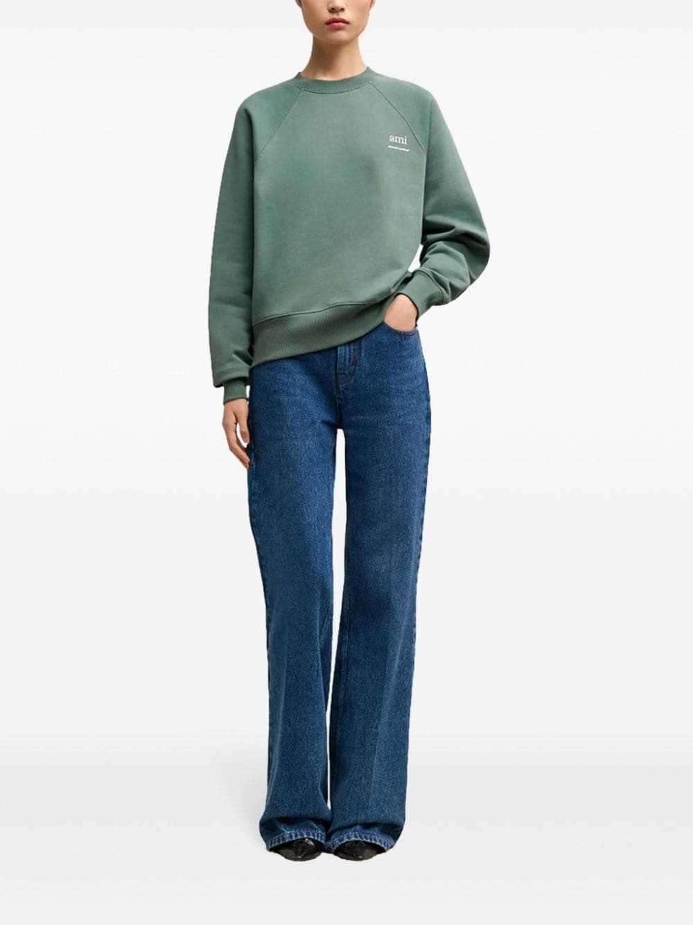 Ami Alexandre Mattiussi organic-cotton sweatshirt - 2