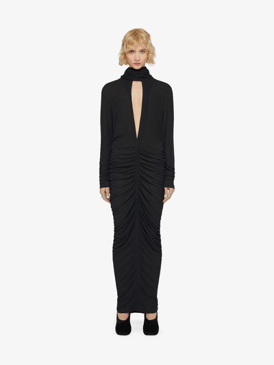 Givenchy DRAPED DRESS IN JERSEY WITH LAVALLIERE outlook