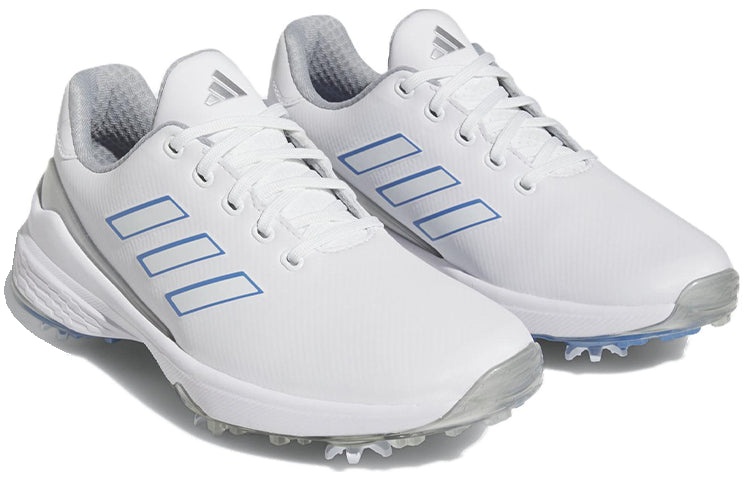 (WMNS) adidas ZG23 Golf Shoes 'White Blue Silver Metallic' GZ2174 - 3