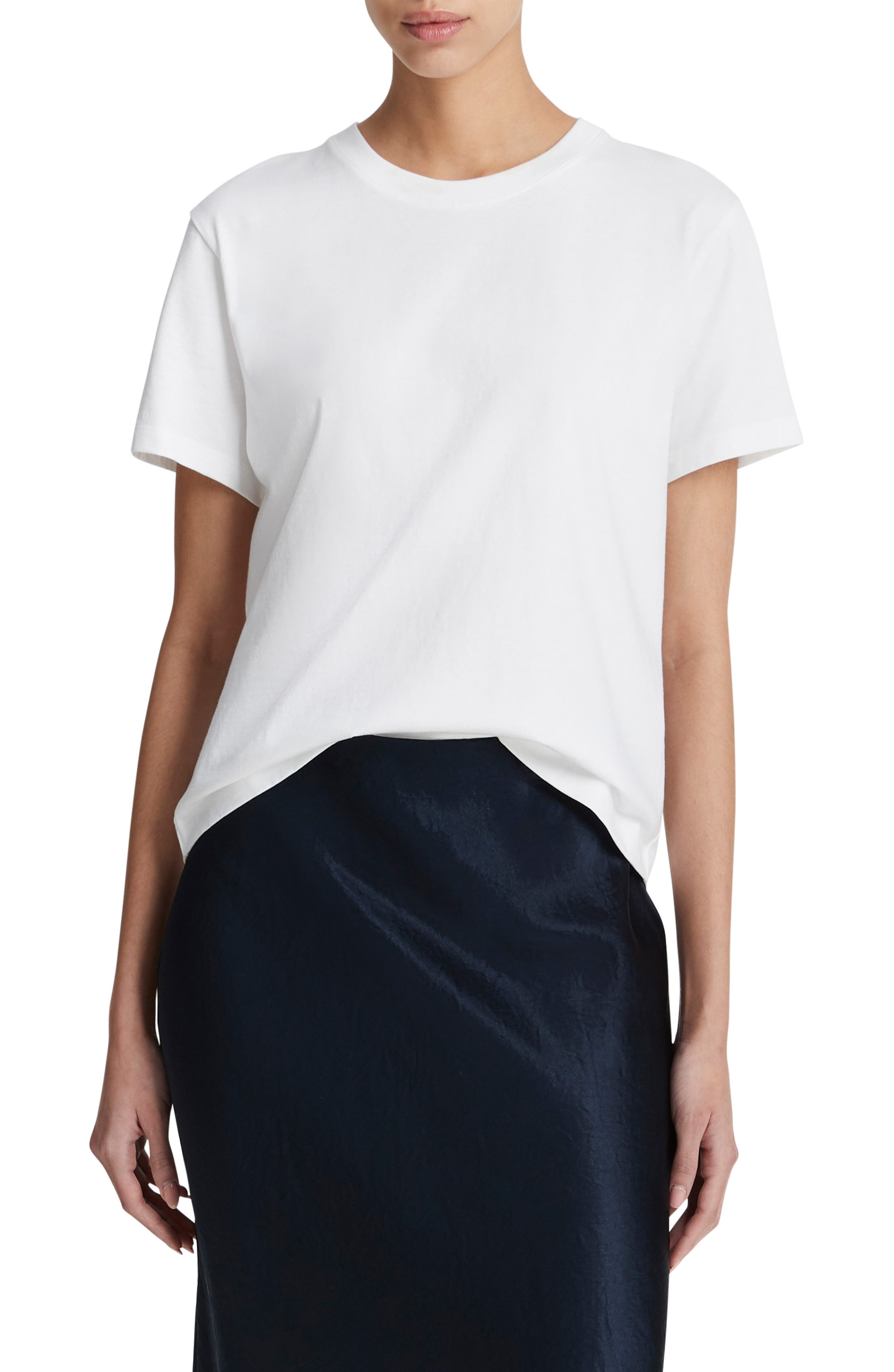 Pima Cotton Crewneck T-Shirt - 1