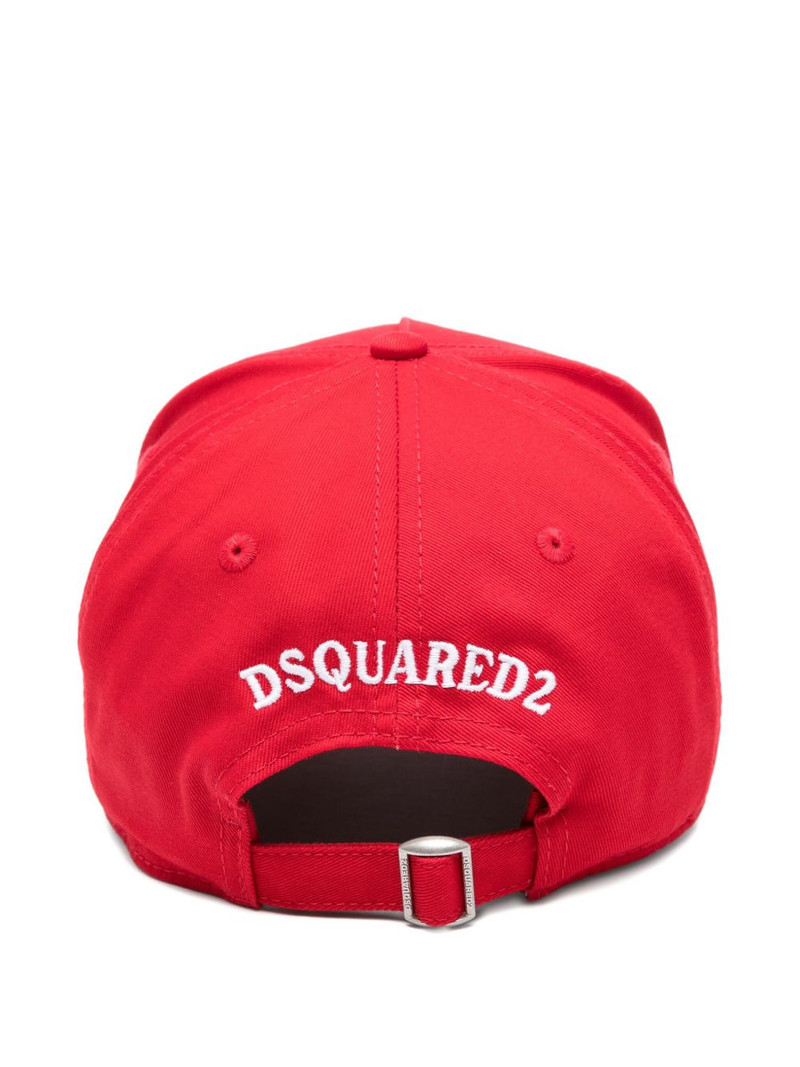 DSQUARED2 logo-patch baseball cap outlook