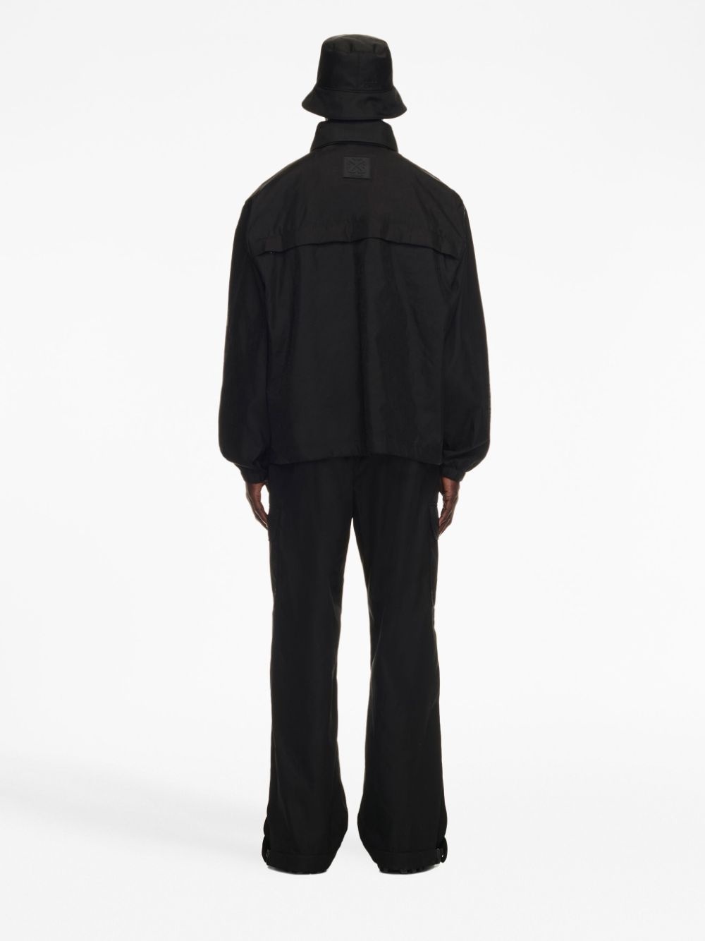 zip-fastening long-sleeve jacket - 4