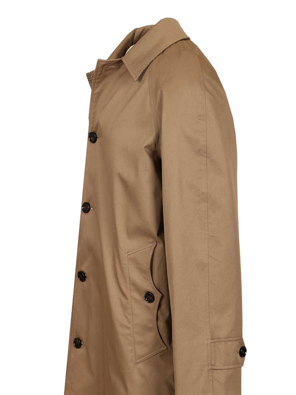 Reversible Car Coat Coats Beige - 5