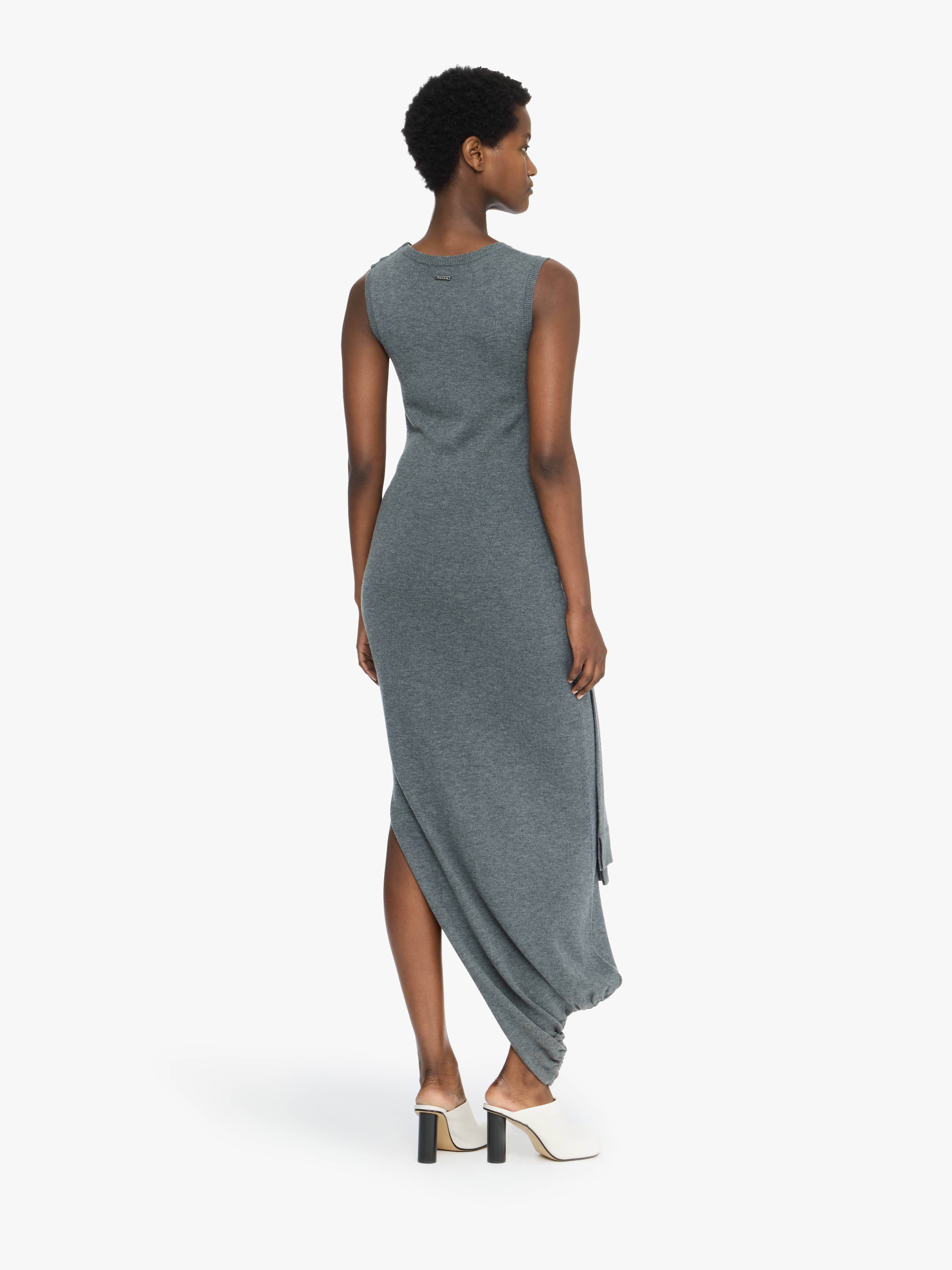 TIE DETAIL SLEEVELESS DRESS - 2