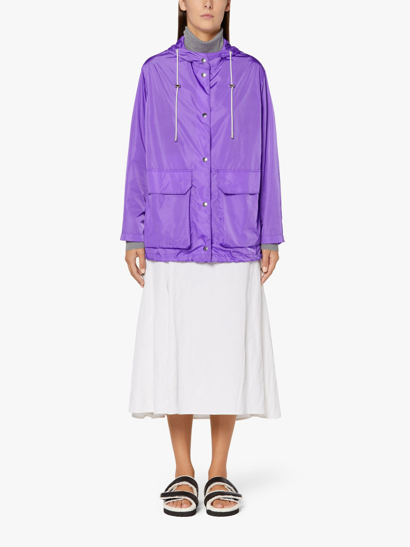 MAISIE PURPLE NYLON FIELD JACKET | LMJ-017 3