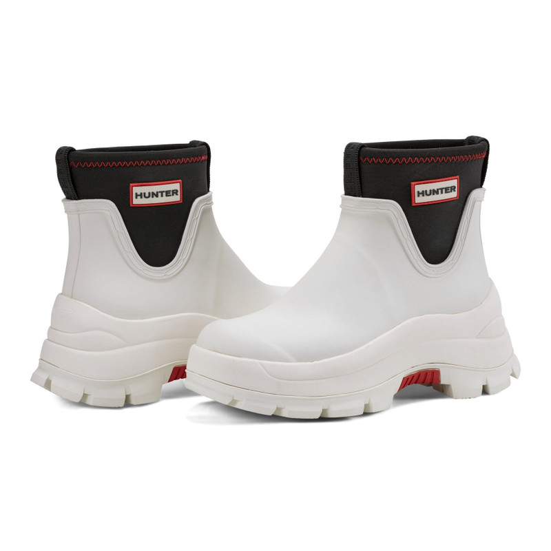 Women's Eloise Lug Sole Waterproof Neoprene Rain Booties 7