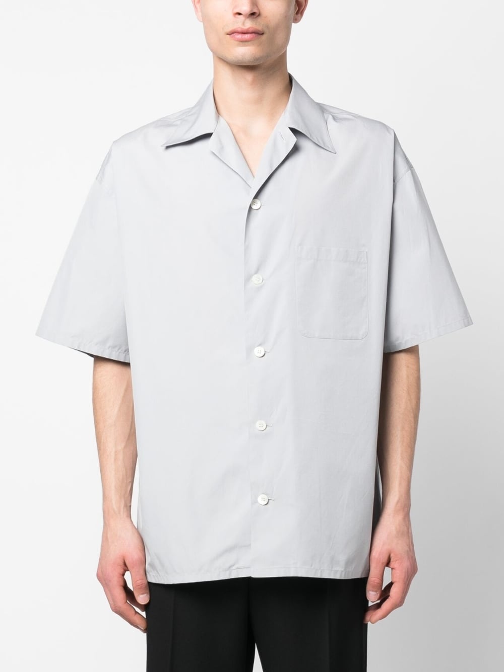 logo-print short-sleeved shirt - 3