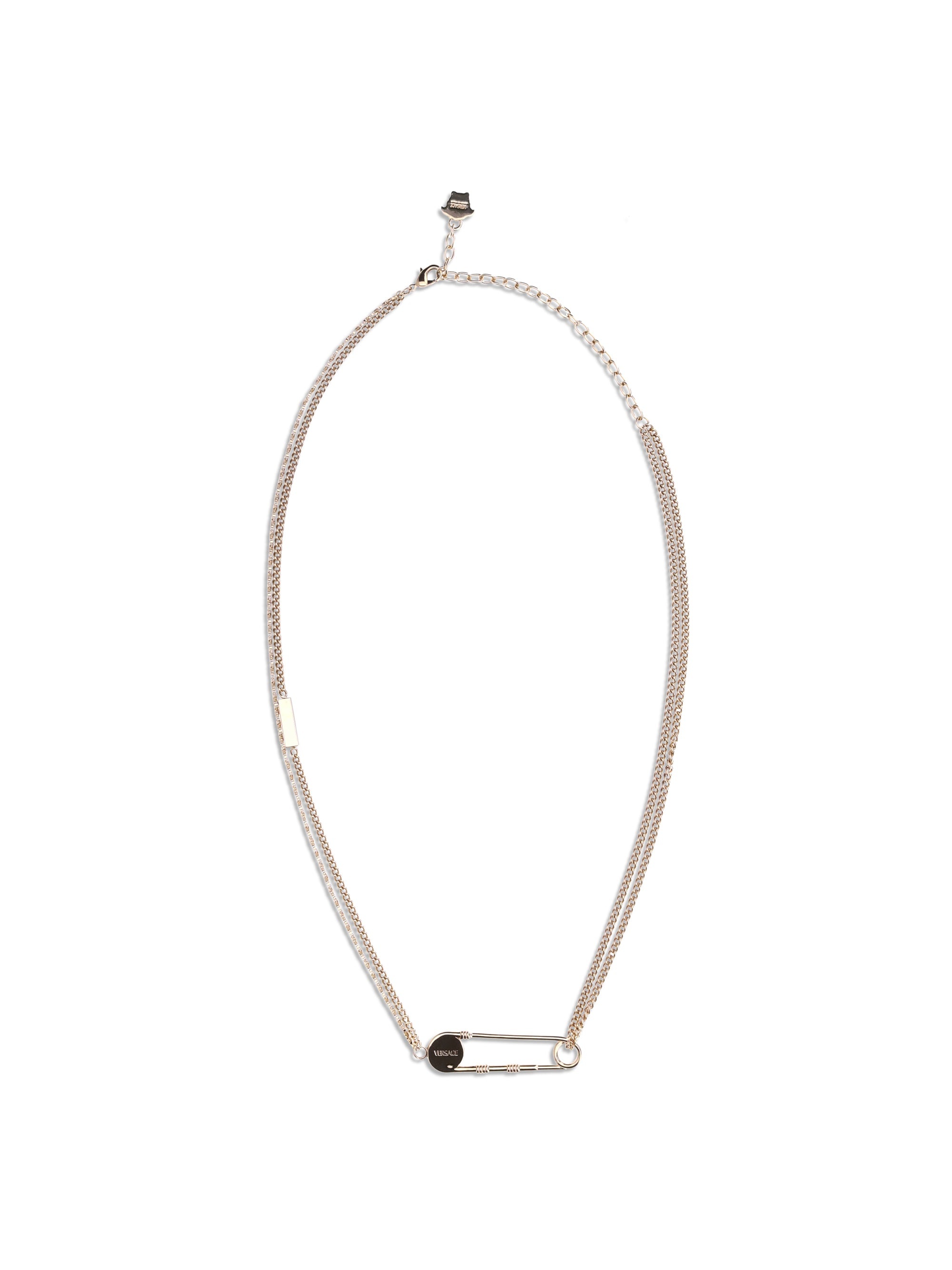 Versace Women Safety Pin Necklace - 2