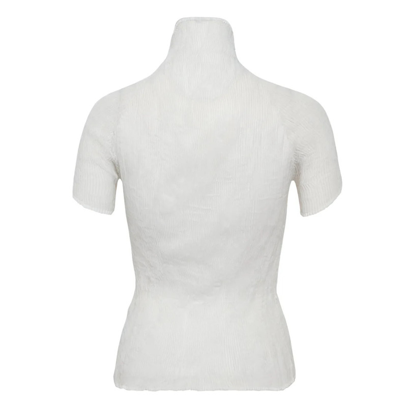 ISSEY MIYAKE Chiffon Twist Woven Top outlook