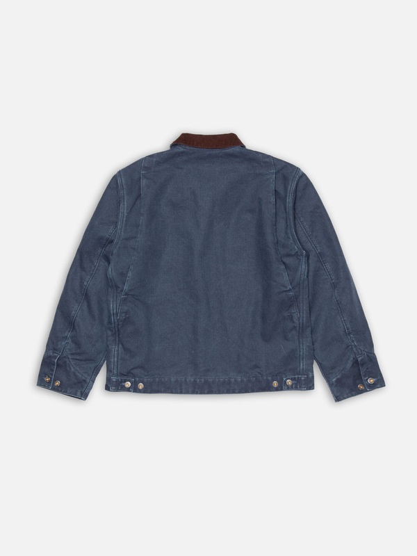 Blake Zip Jacket Canvas Blue - 4
