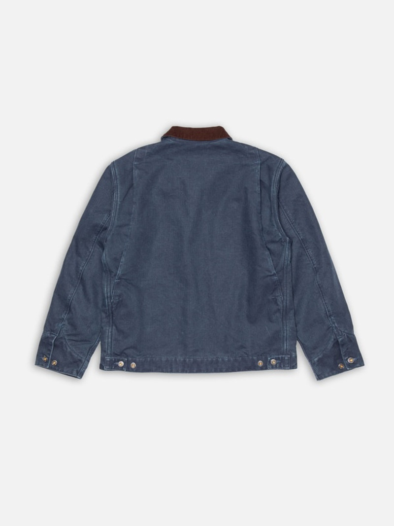Blake Zip Jacket Canvas Blue 4