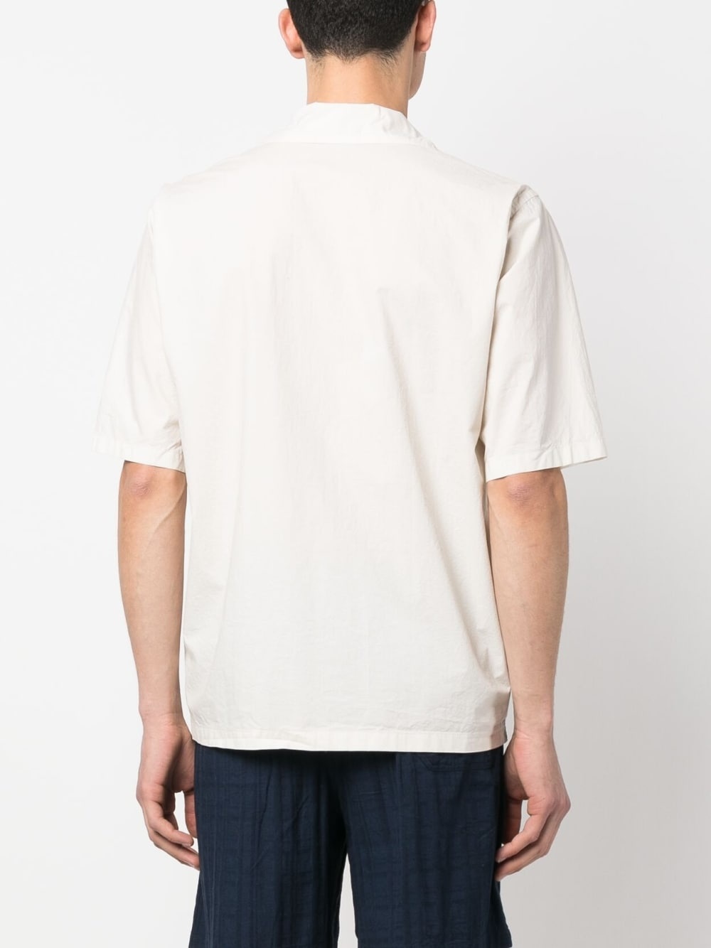 short-sleeve cotton shirt - 4