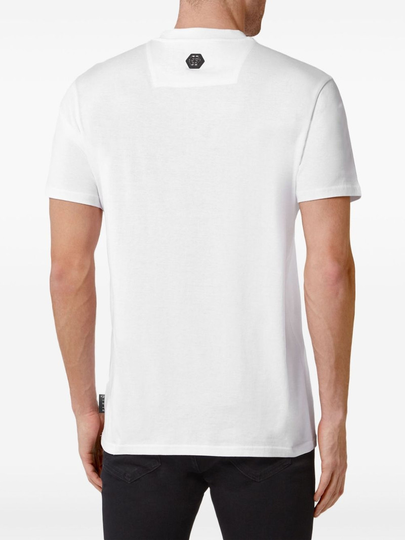 logo-embellished T-shirt 4