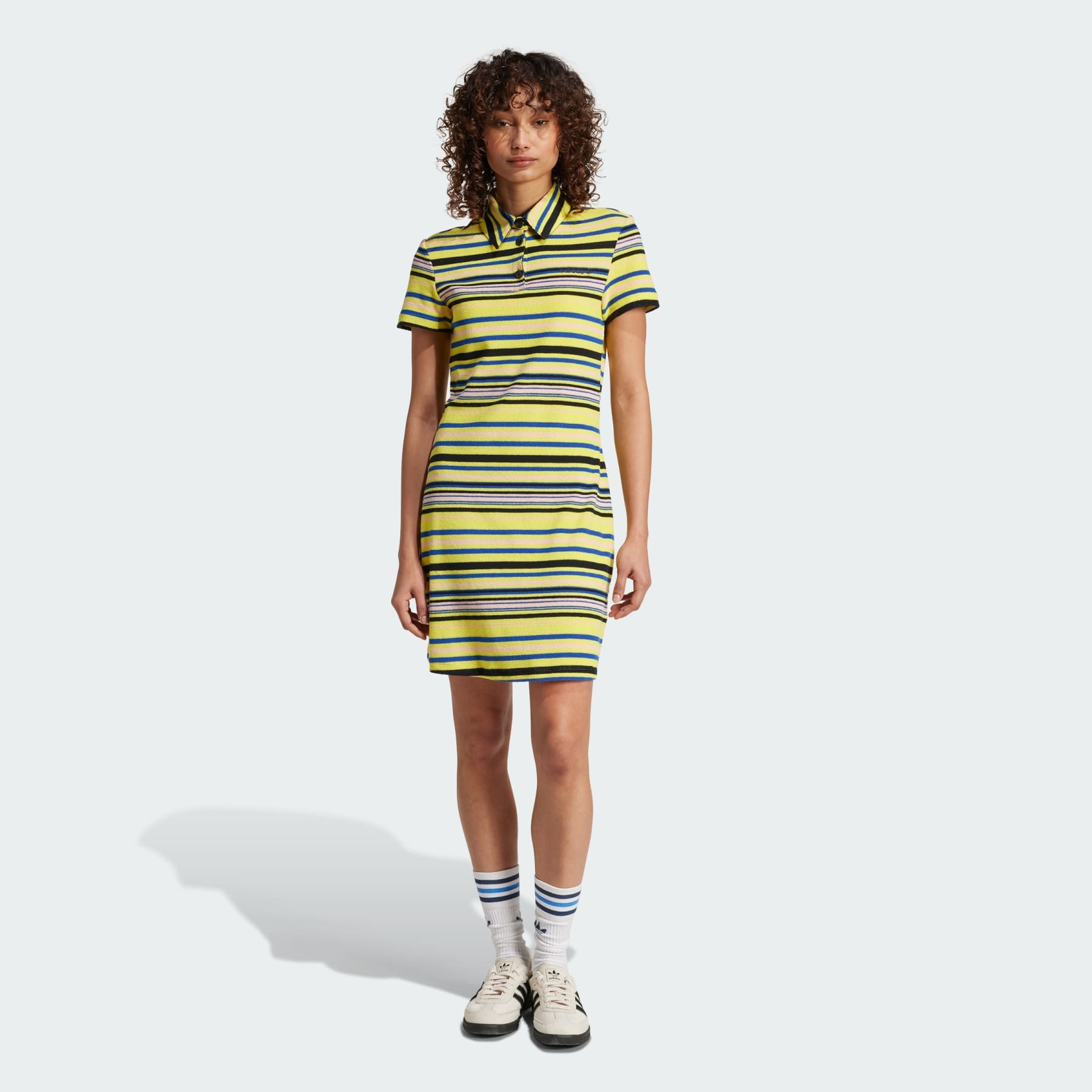 Striped Towel Dress - 2
