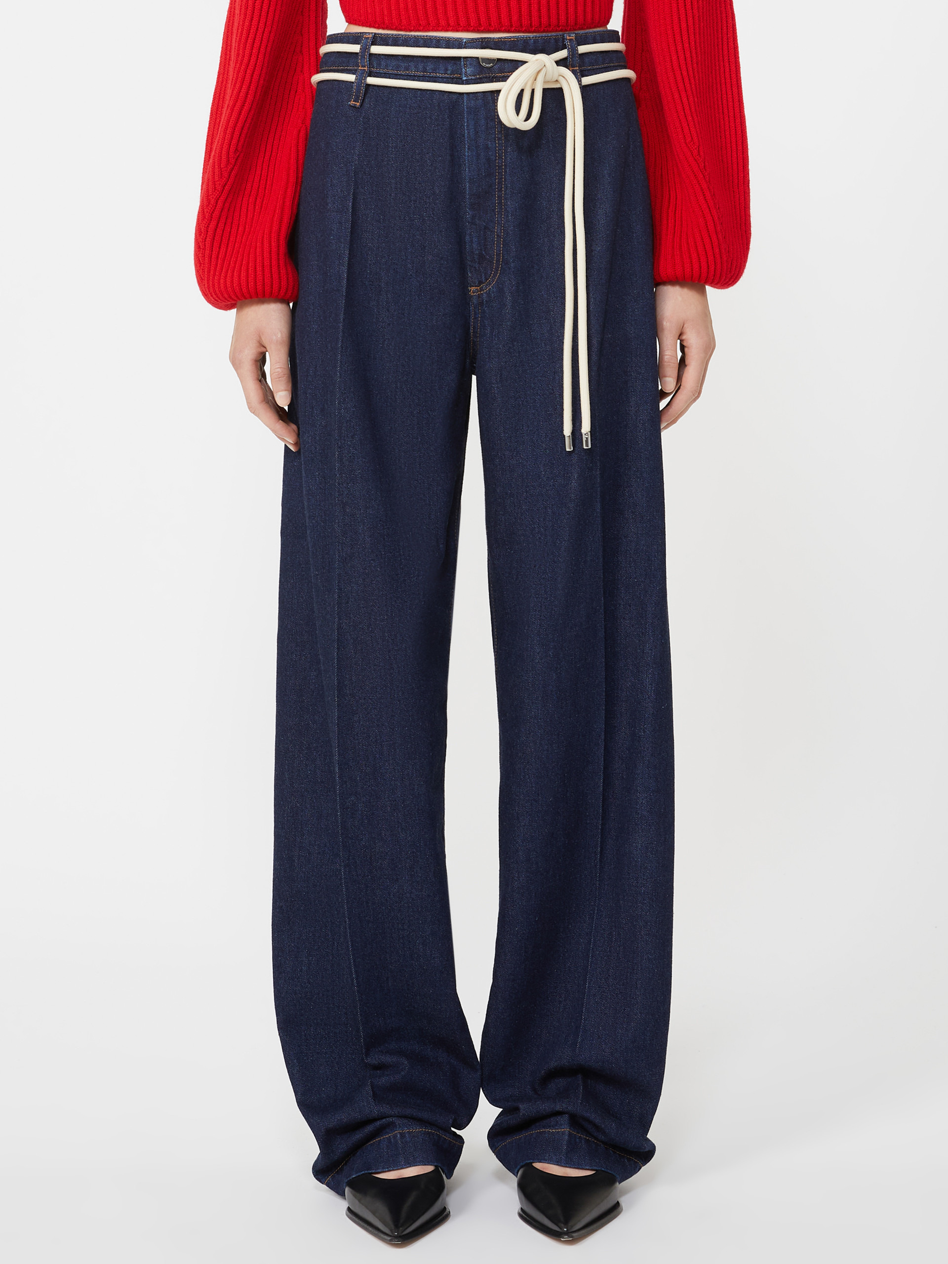 NEMBI Mannish denim jeans - 3