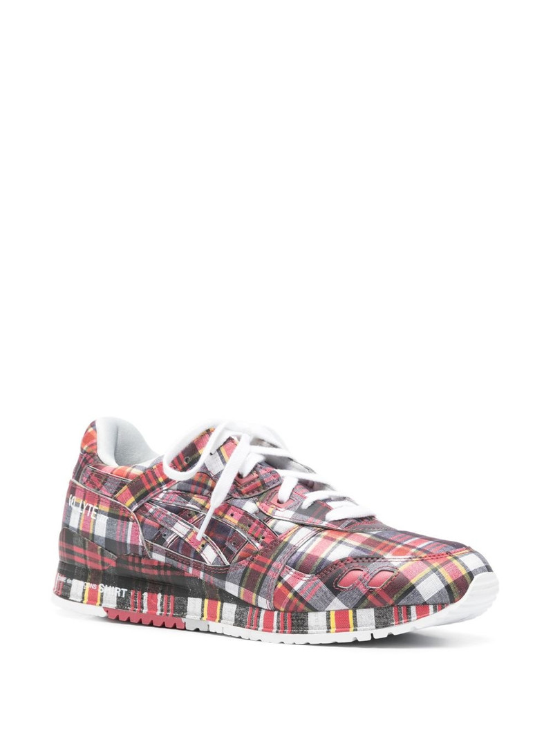 Comme des Garçons SHIRT x Asics GEL Lyte III sneakers outlook
