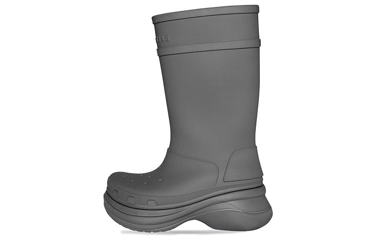 Crocs x Balenciaga Boots 'Grey' 677384W1S8E1500 - 2