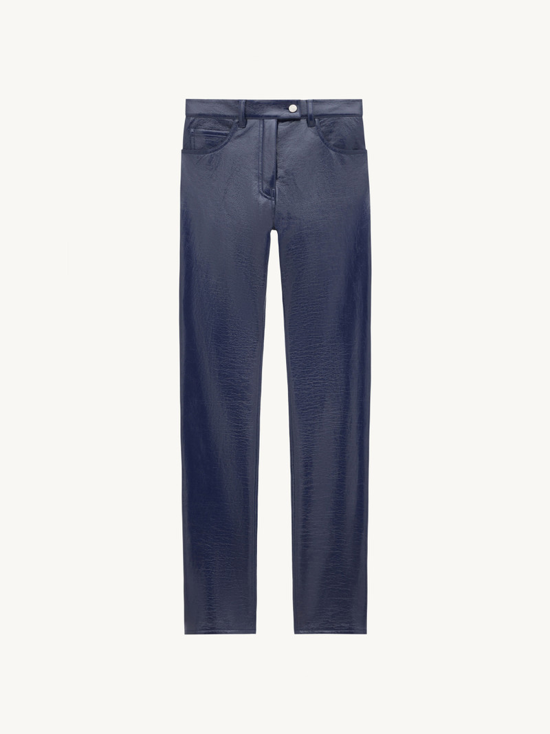 VINYL 5-POCKET ICONIC PANTS 1