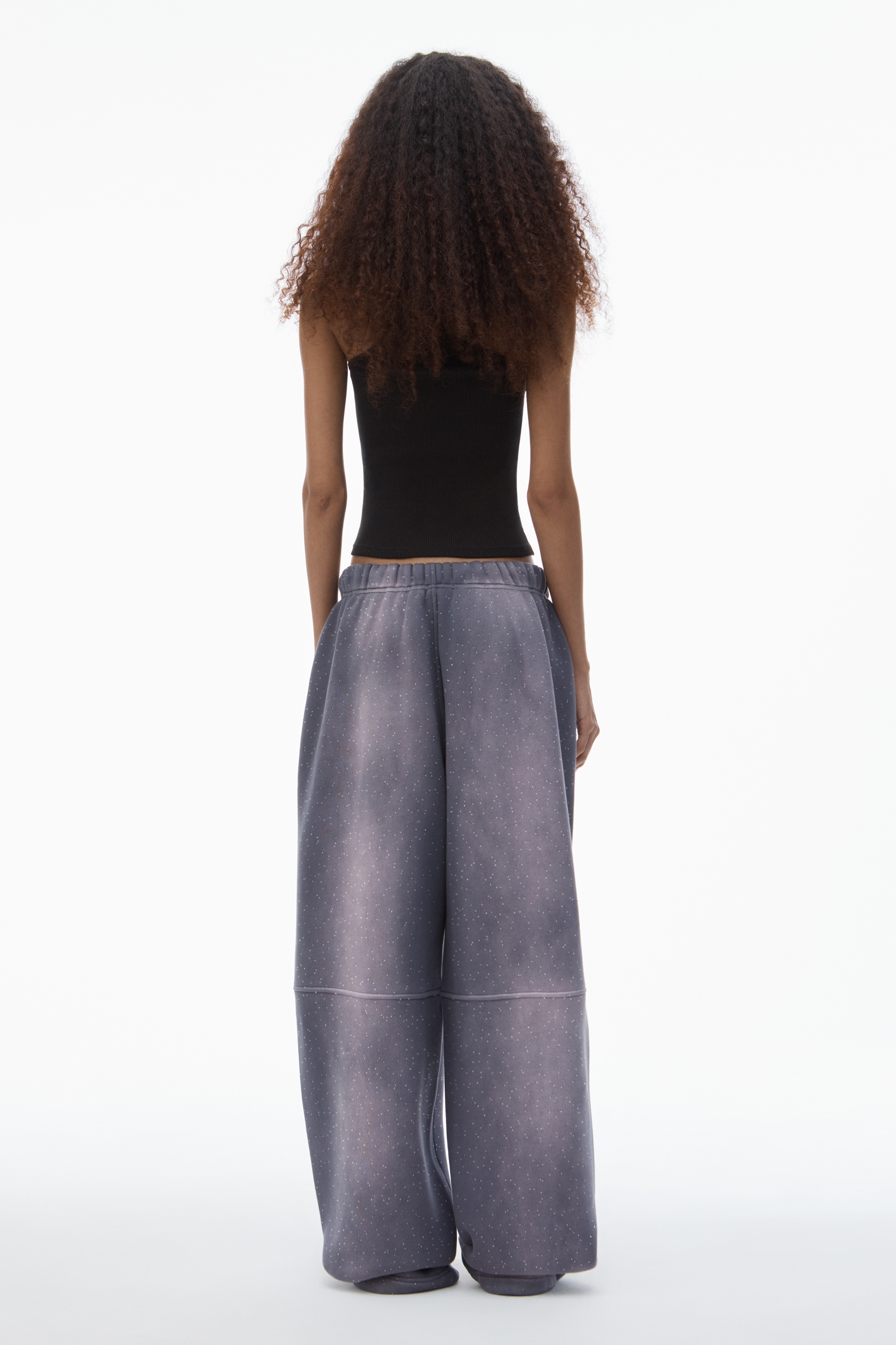 Unisex Crystal Hotfix Sweatpant - 4