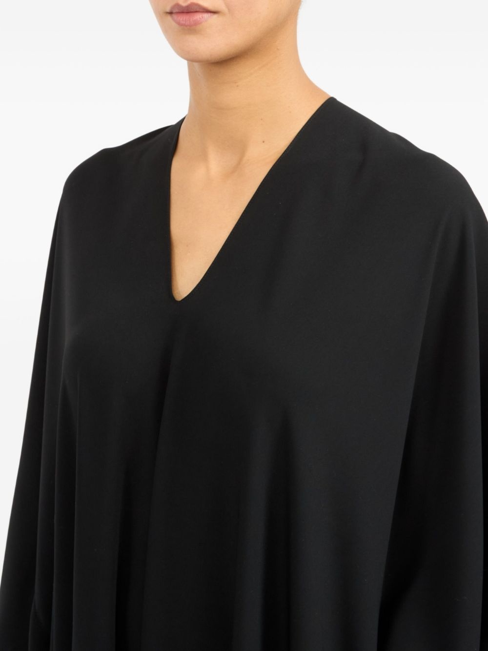 V-neck midi dress - 7