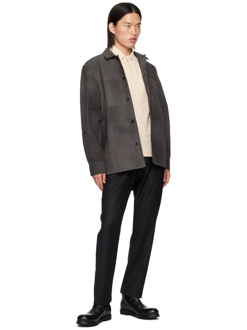 BARENA Black Bativoga Trousers outlook