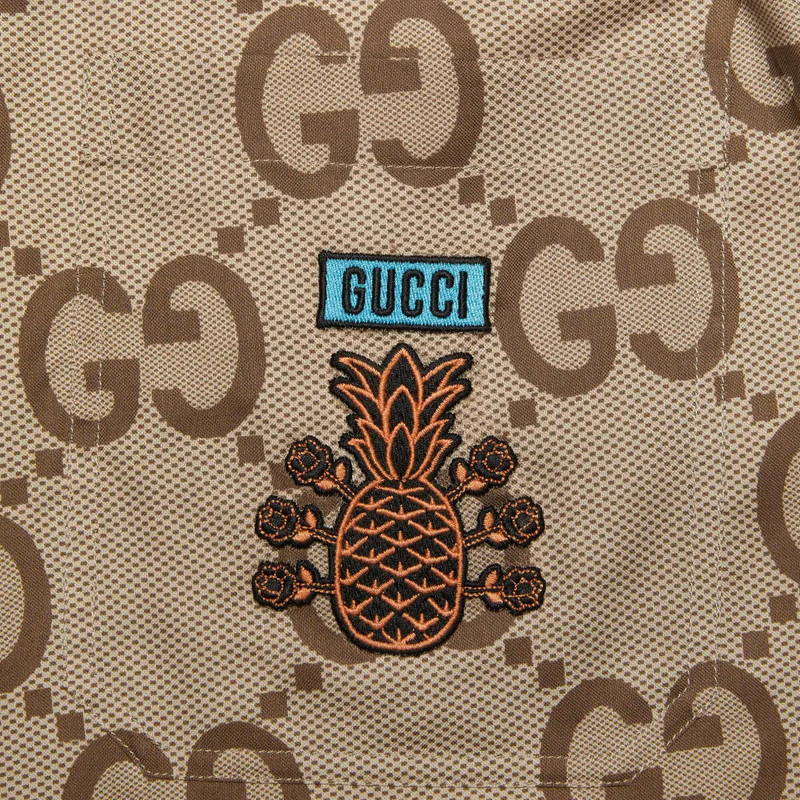 Gucci Pineapple GG canvas shorts 6