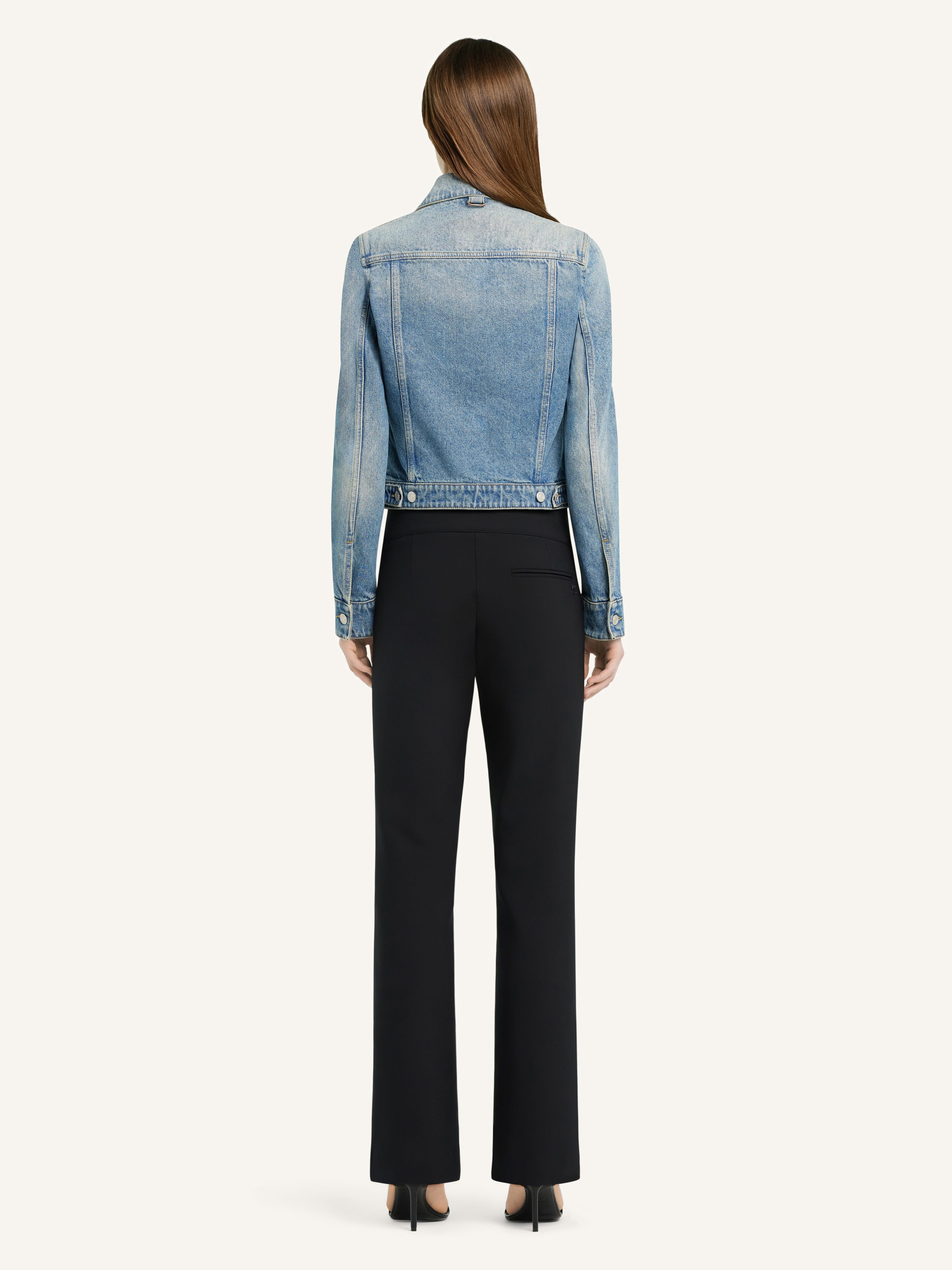 DENIM TRUCKER JACKET - 4