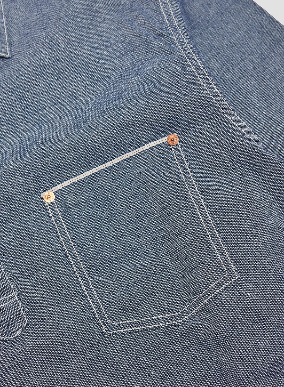 FOB Factory Chambray Pullover Shirt - 4