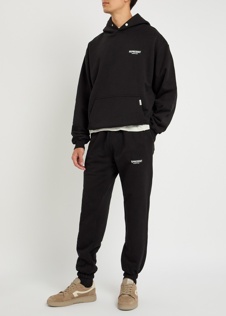 Represent Owners Club Logo-print Cotton Sweatpants - 4