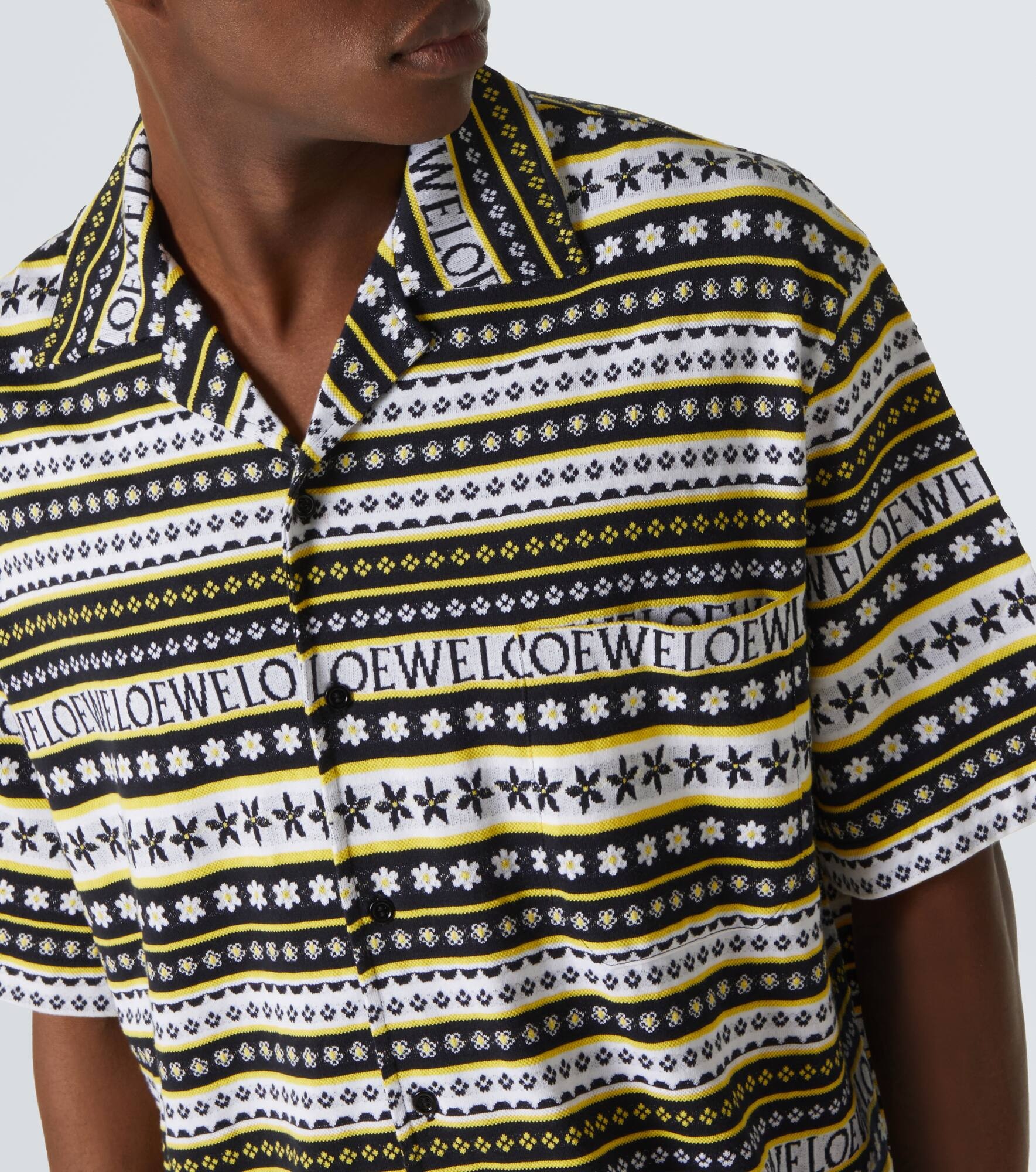 Paula's Ibiza cotton bowling shirt - 5