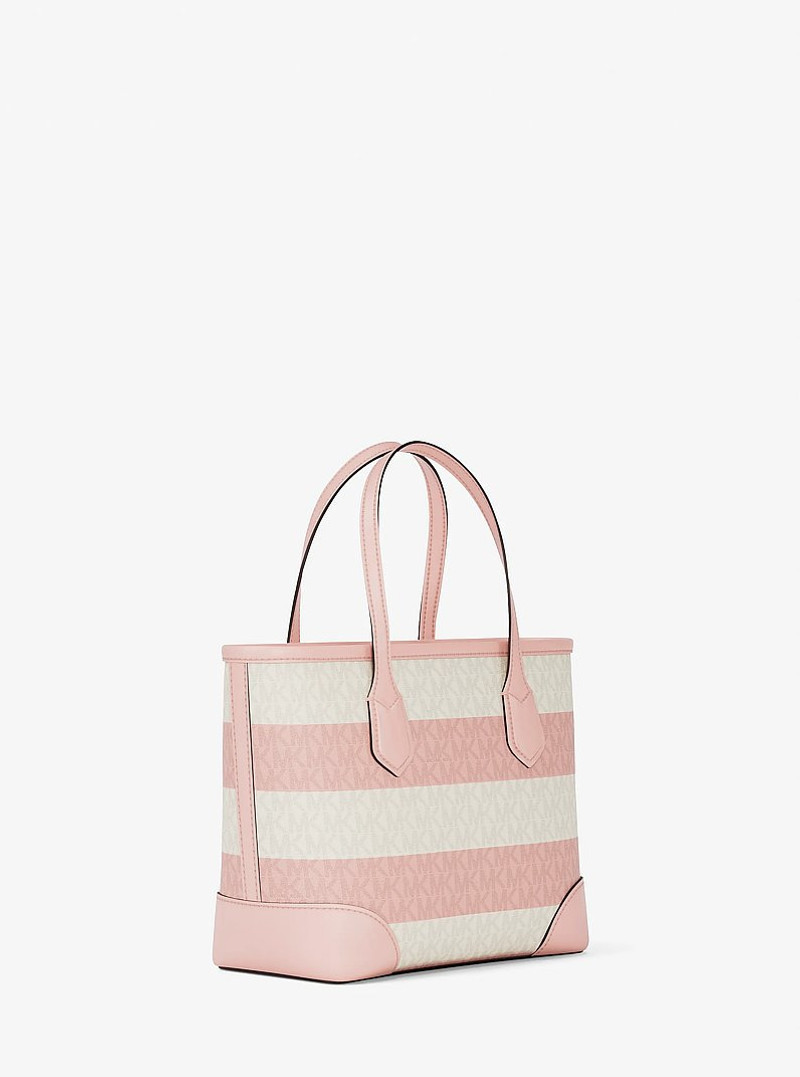 Eva Extra-Small Striped Signature Logo Convertible Tote Bag 3