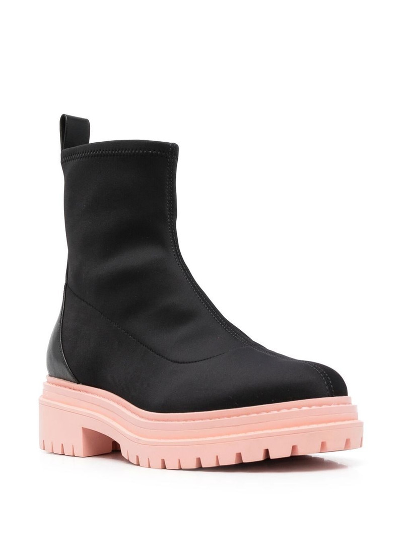 MICHAEL KORS Comet ridged-rubber sole boots outlook