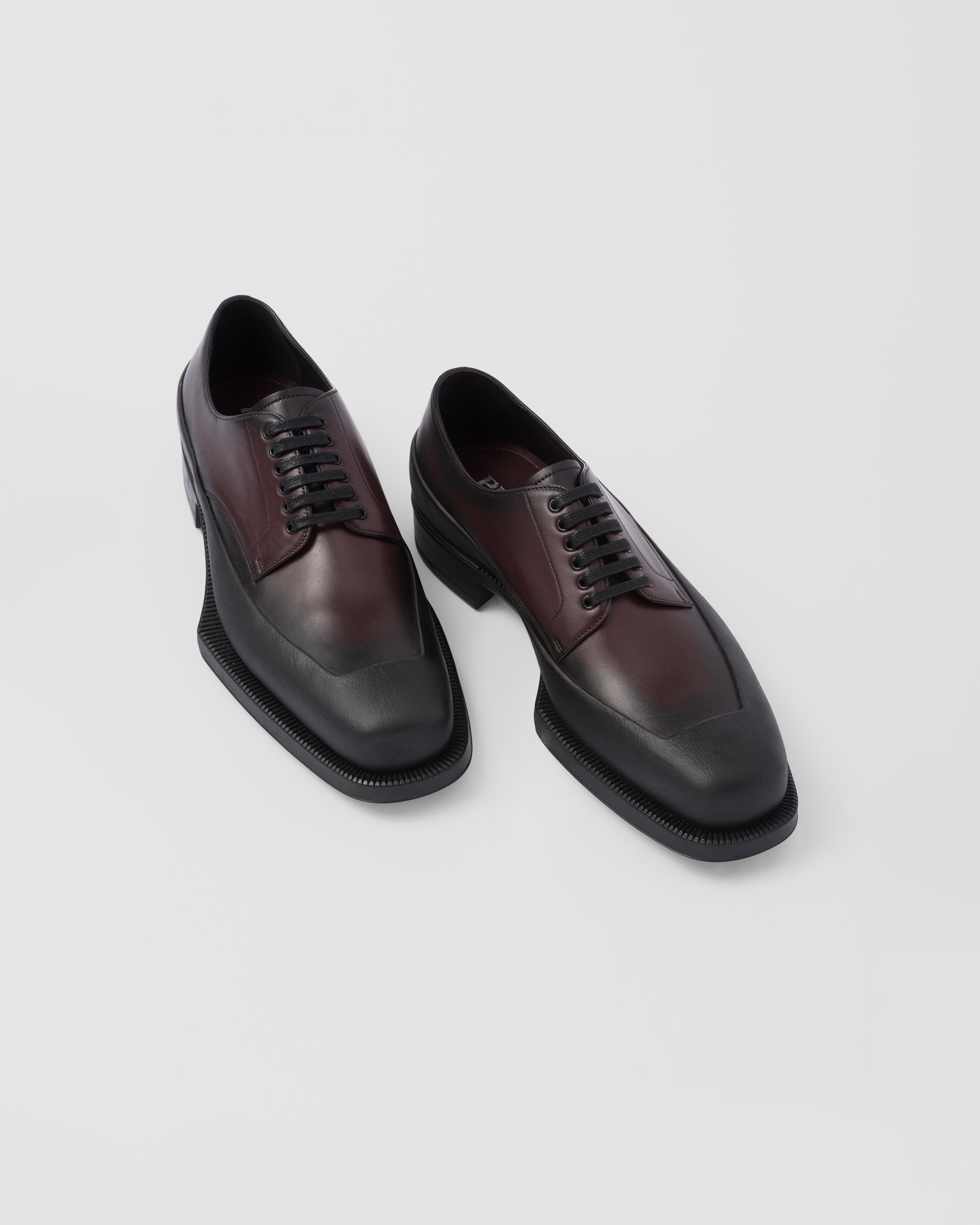 Antique leather Derby shoes - 4
