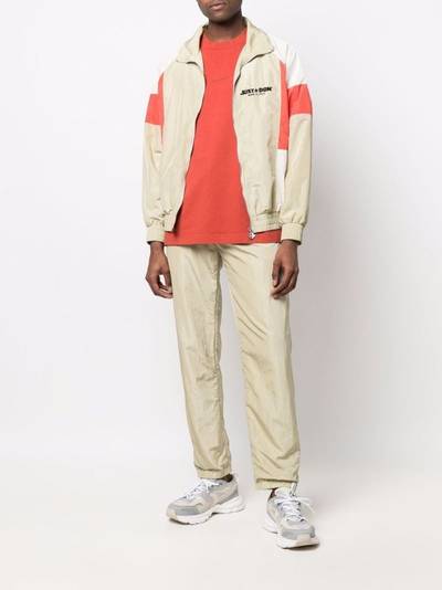 Just Don colour-block panelled windbreaker outlook