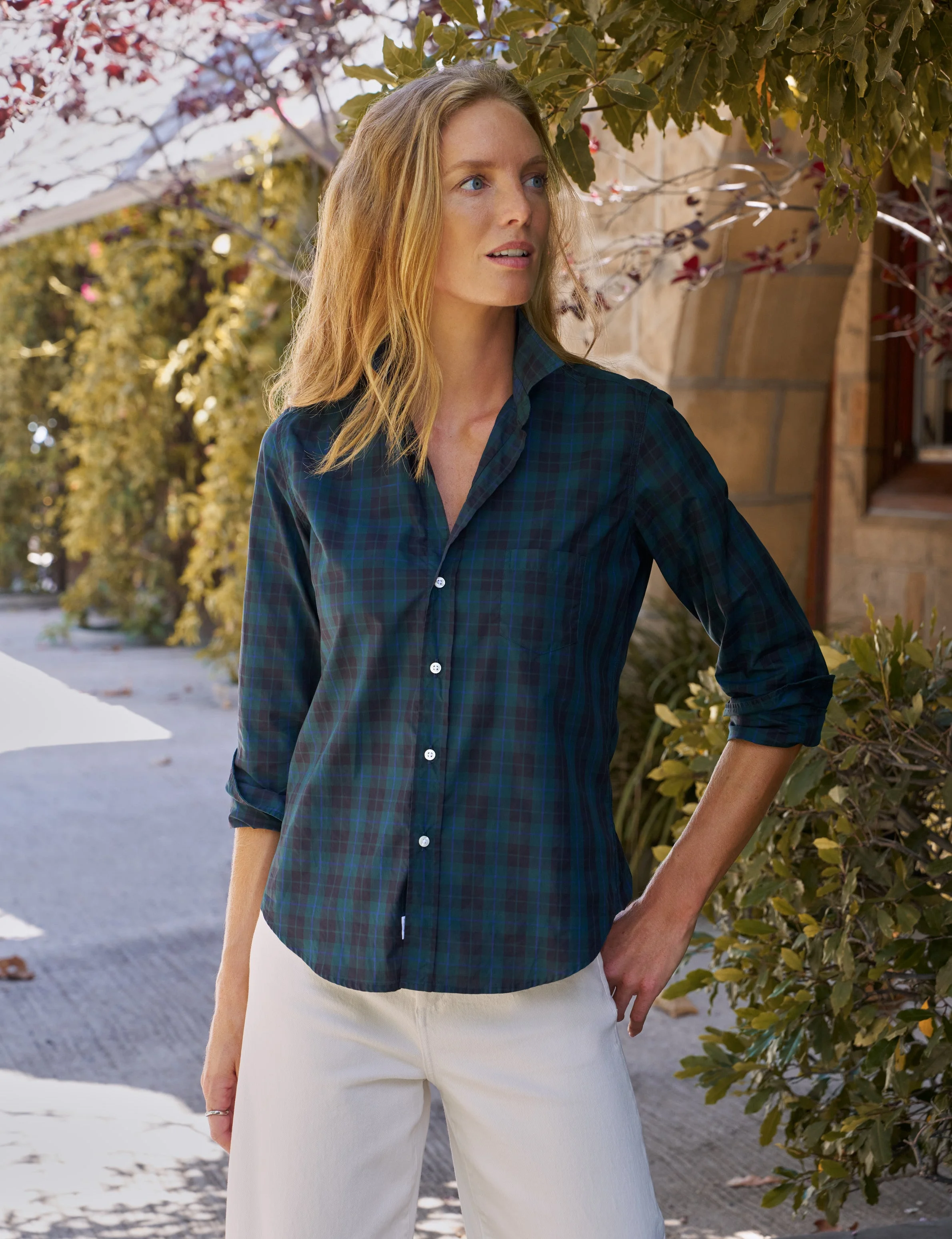 Tailored Button-Up Shirt - 1