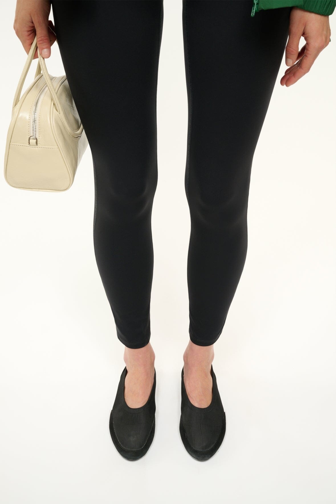 STAUD ALBA SPORT BALLET FLAT BLACK - 7