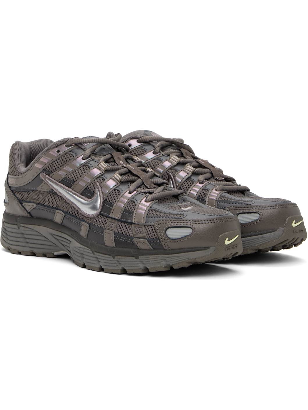 Gray P-6000 Sneakers - 4