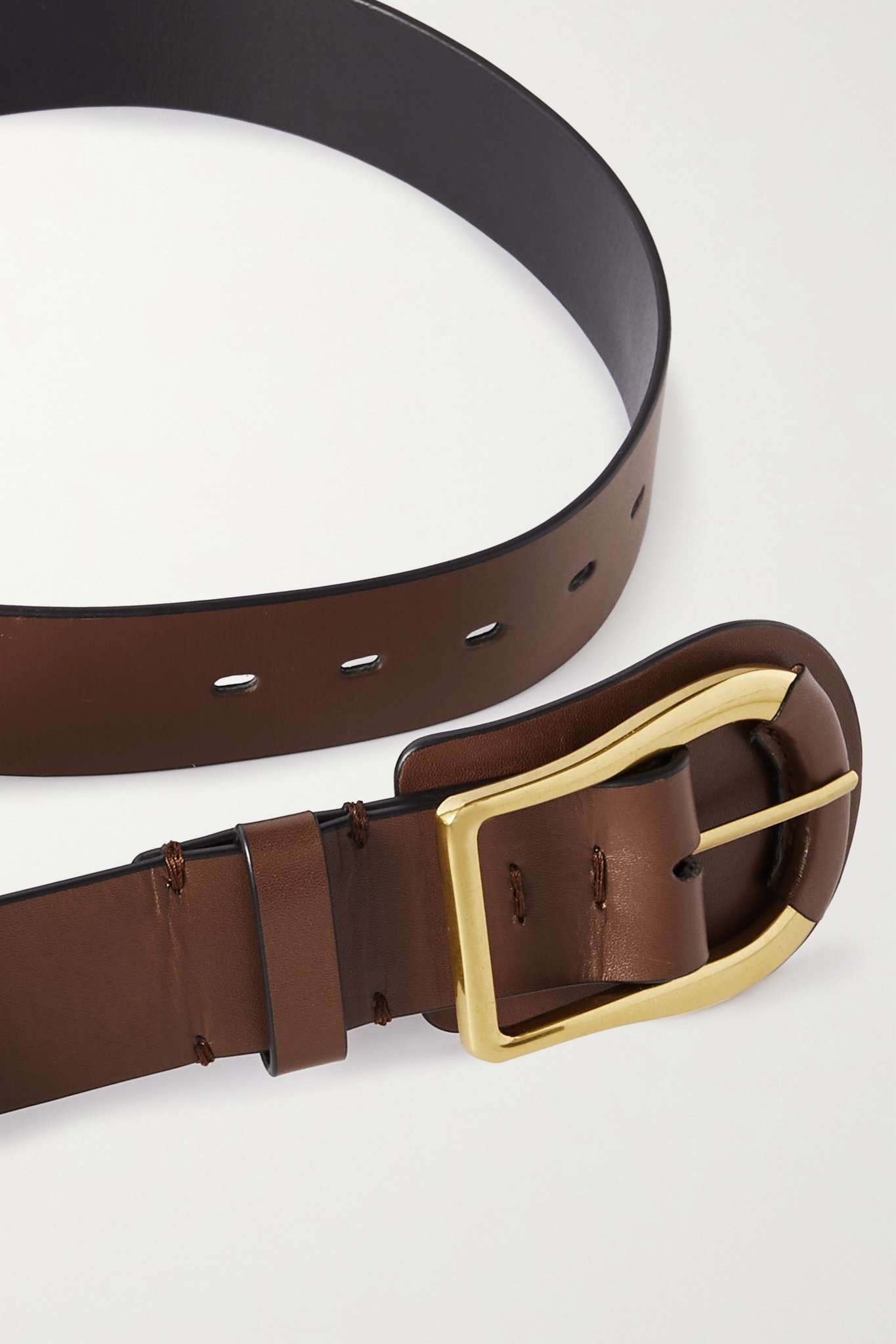 Leather waist belt - 3