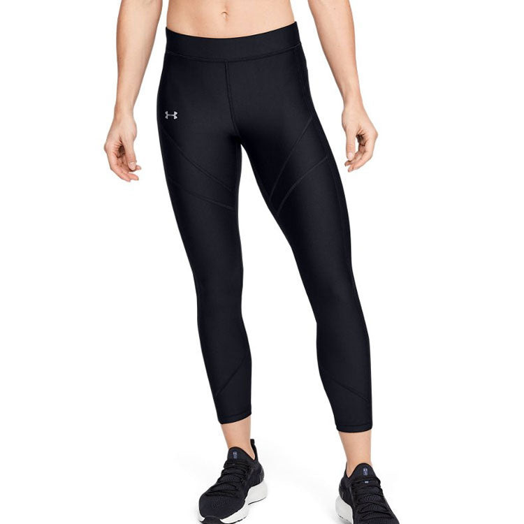 (WMNS) Under Armour HeatGear Armour Ankle Crop Legging 'Black' 1305967-001 - 4