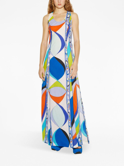 PUCCI Pesci-print cotton dress outlook