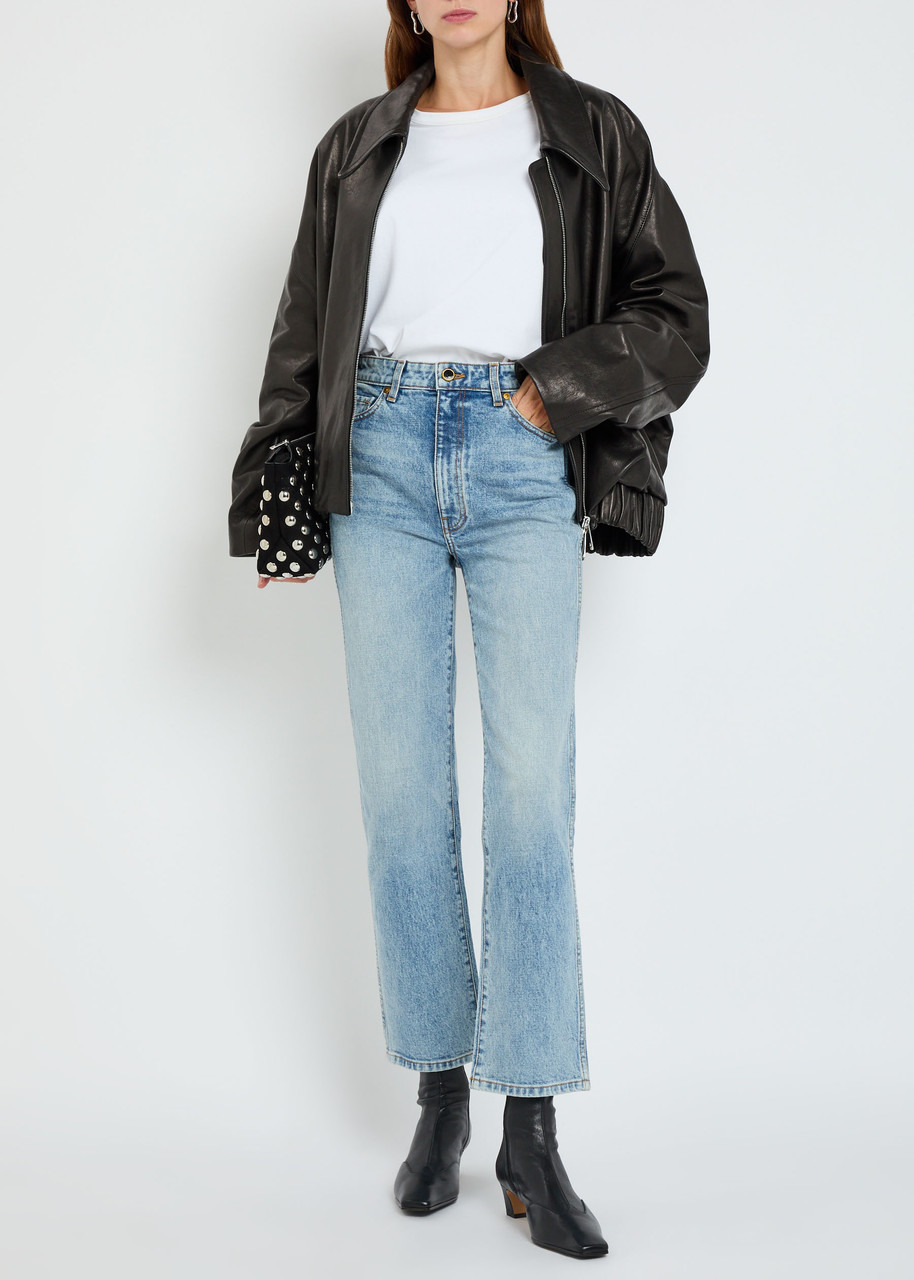 Khaite Abigail Straight-leg Jeans - 4