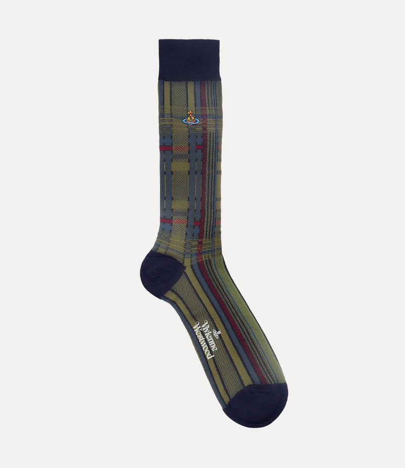 OVERSIZE MADRAS SOCKS 1