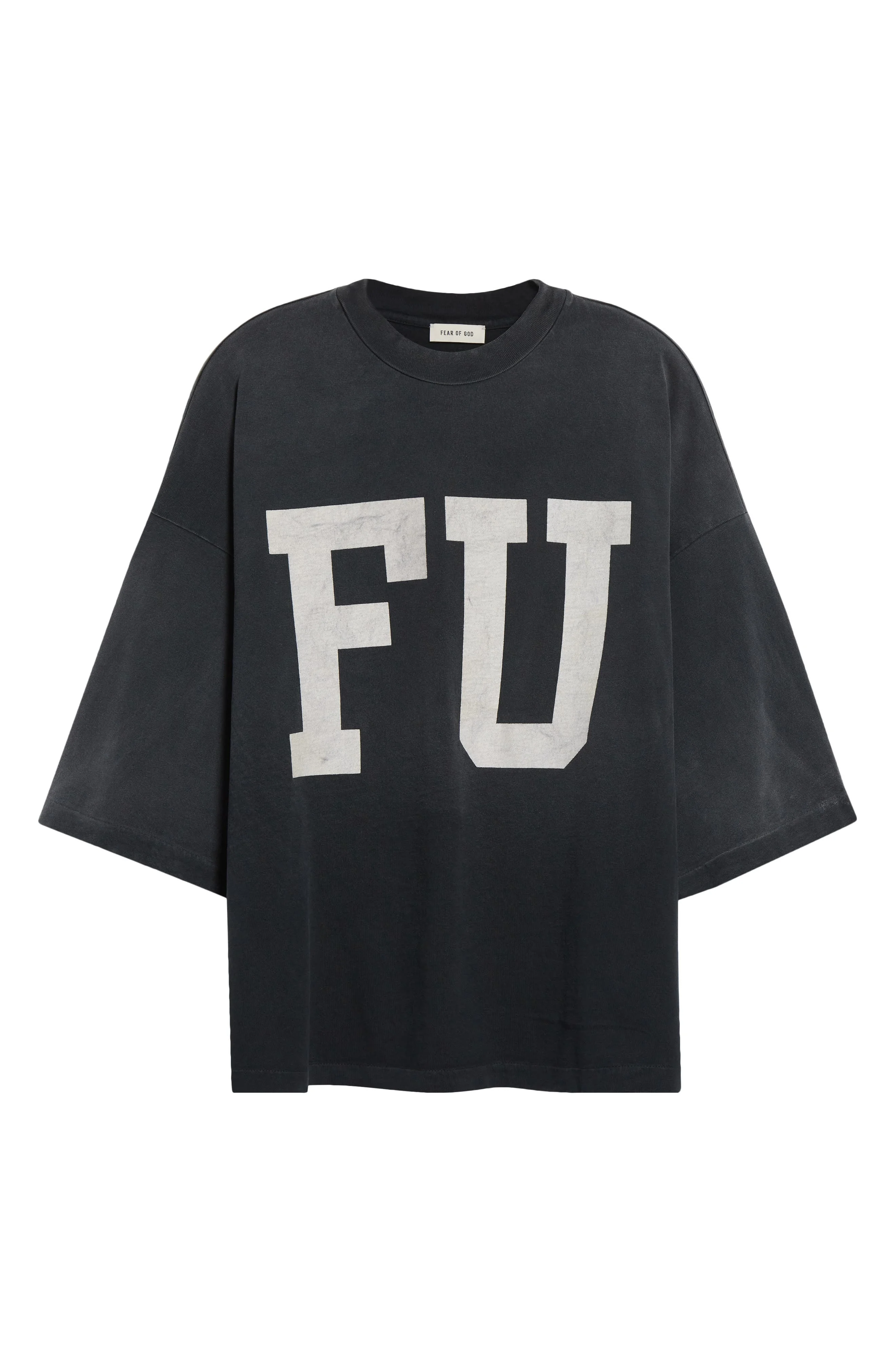 Fear of God Educate Relaxed Graphic T-Shirt in Black Black at Nordstrom - 1