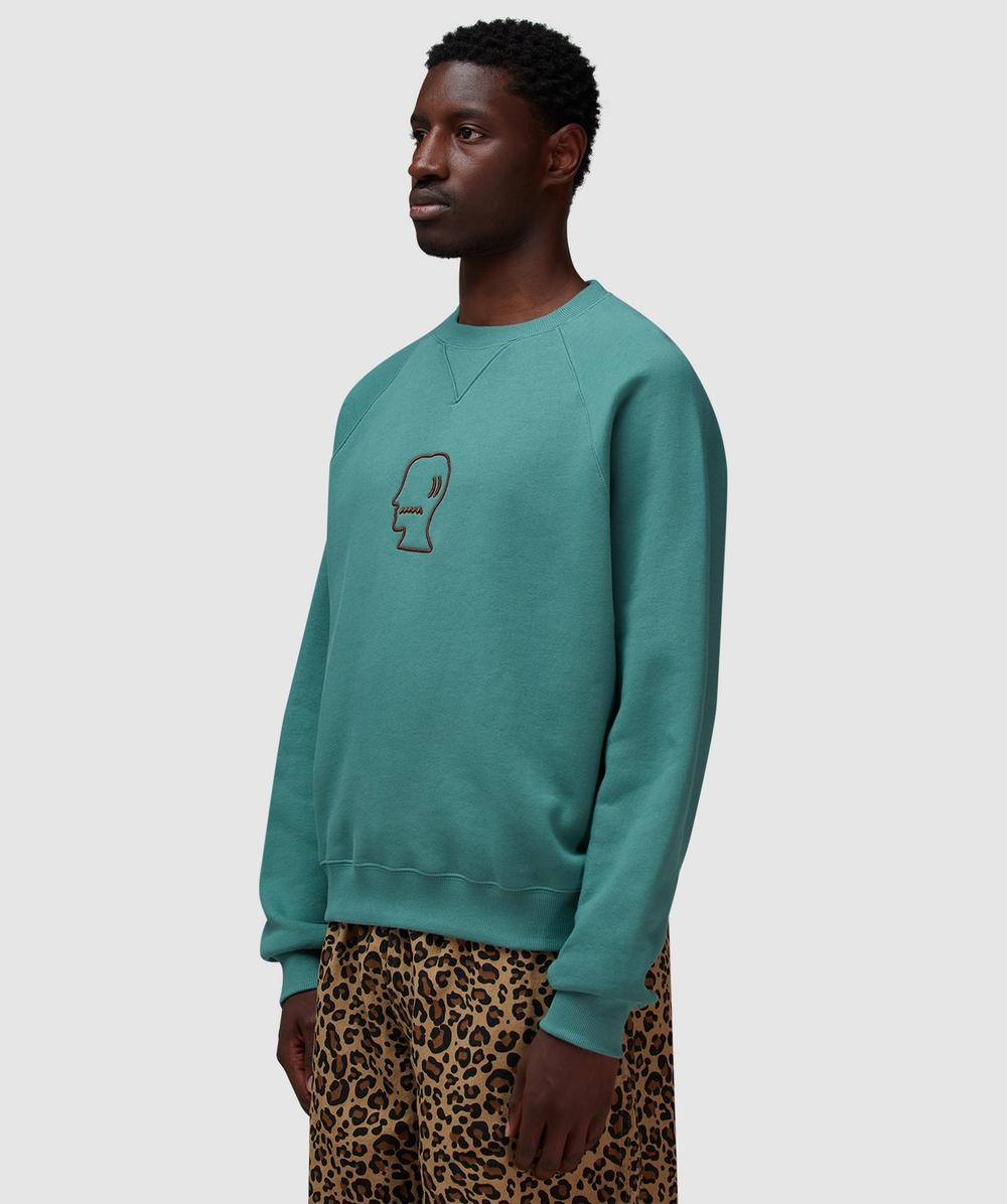 Logo head sweatshirt - 2
