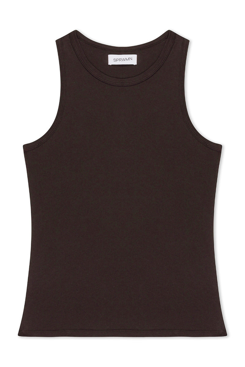 AMERICANO COTTON RACER TANK - 8