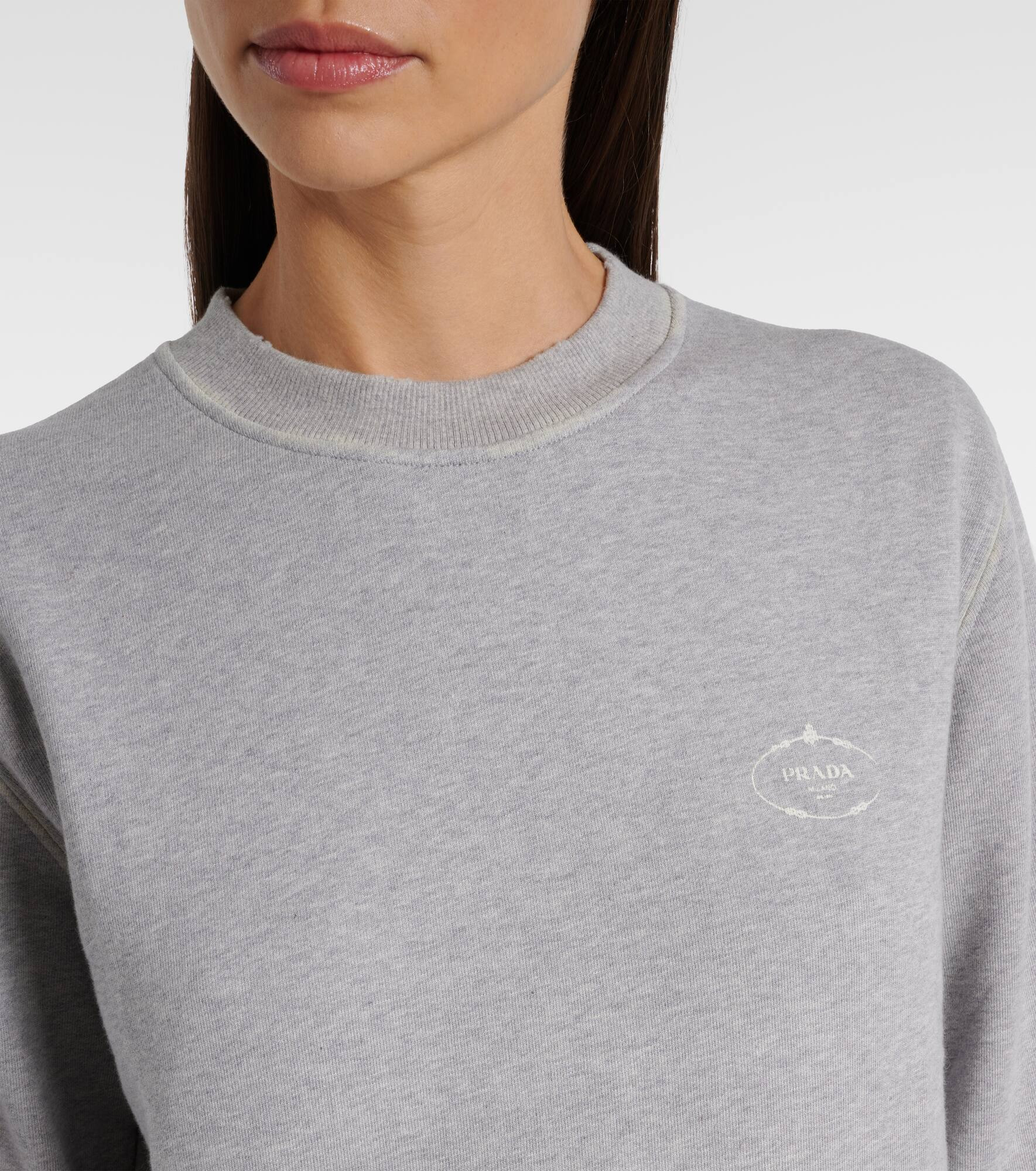 Cotton jersey sweatshirt - 4