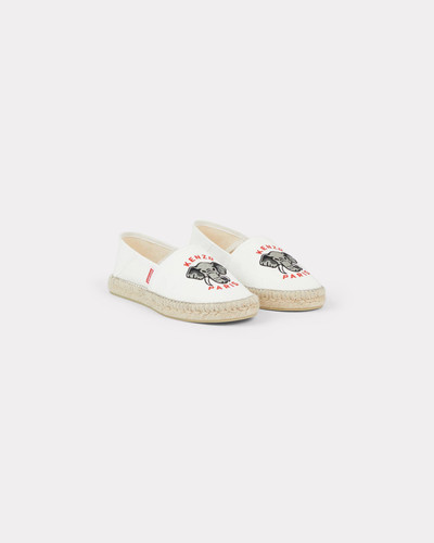 KENZO Embroidered canvas espadrilles outlook