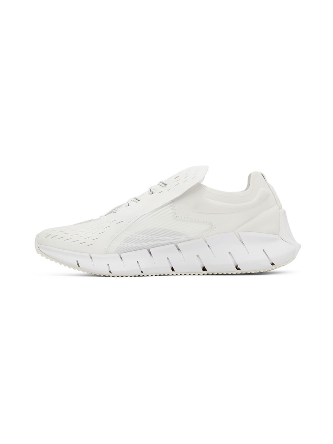 White Reebok Edition Zig 3D Storm Memory Of Sneakers - 3
