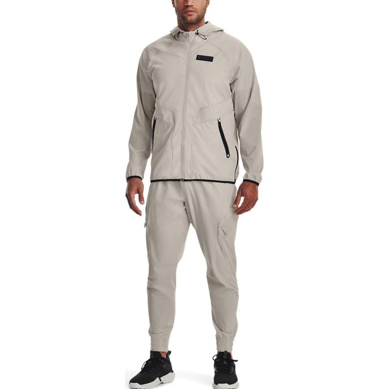 Under Armour Project Rock Unstoppable Hooded Jacket 'Grey' 1377425-289 - 3