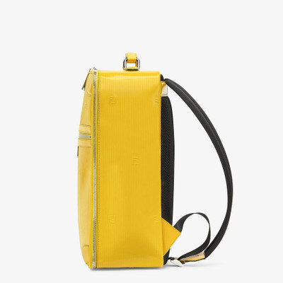 FENDI Yellow leather backpack outlook